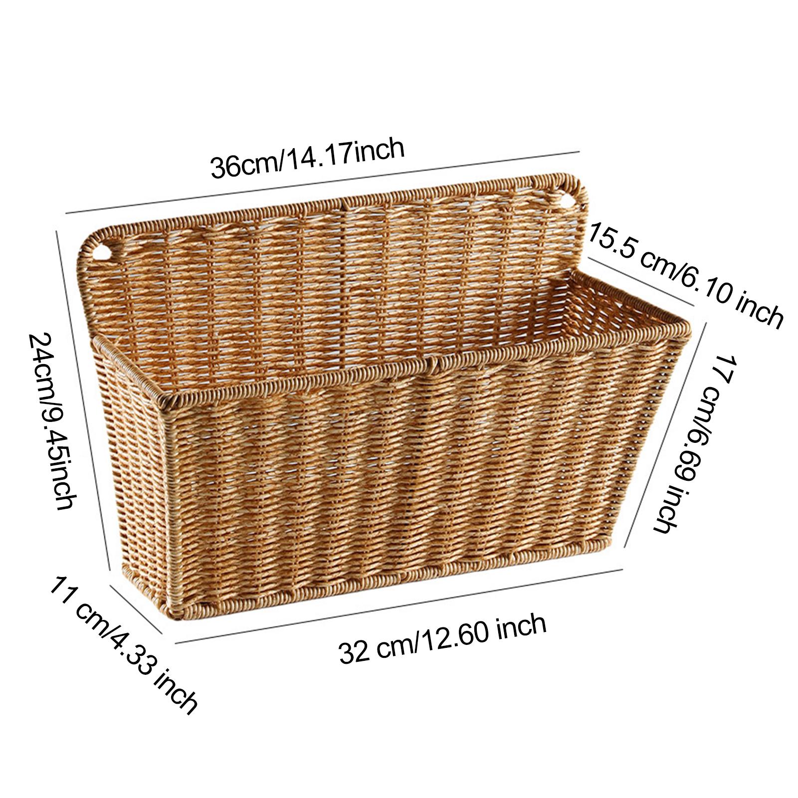 Scandinavian Style Woven Stora - Home Essentials Bathroom Storage ulasan dan harga