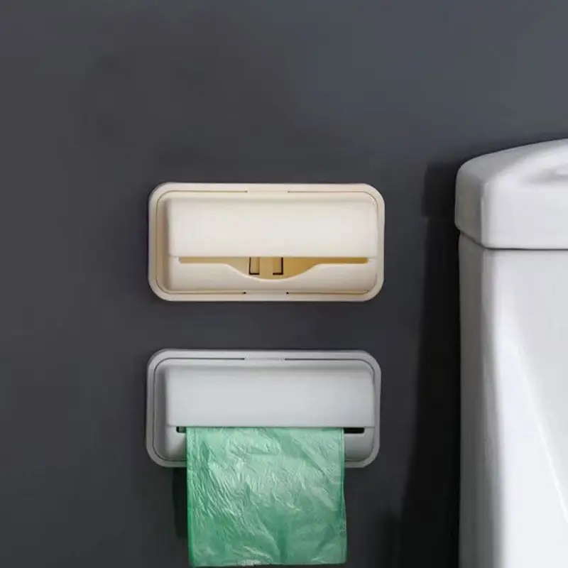 1/2/3/4Pcs Wall-Mounted Trash  - Home Bathroom Furniture ulasan dan harga