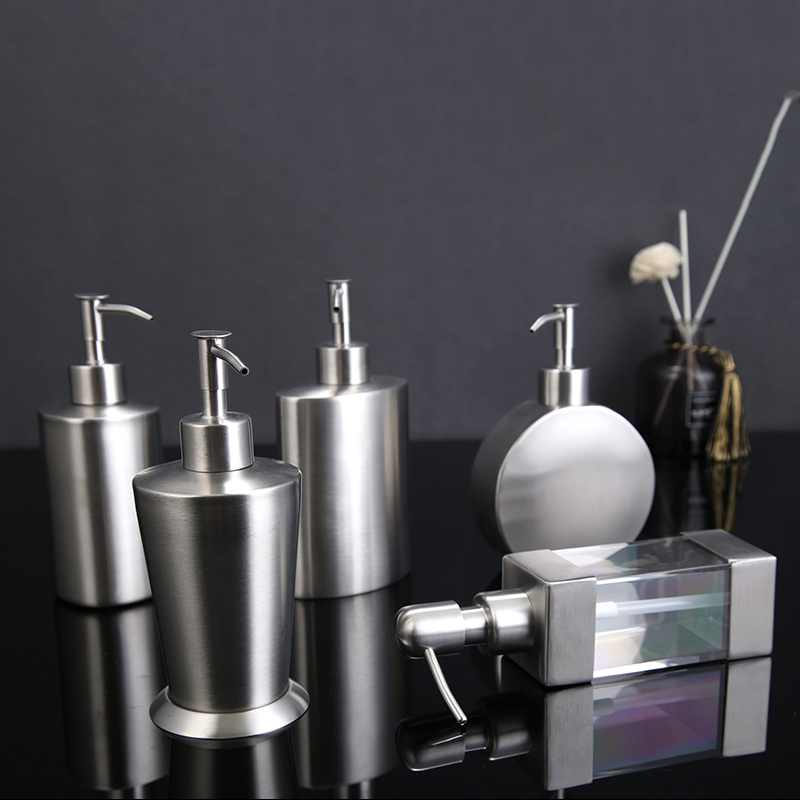 304 Stainless Steel Hand Washi - Home Bathroom Soap Dispenser ulasan dan harga